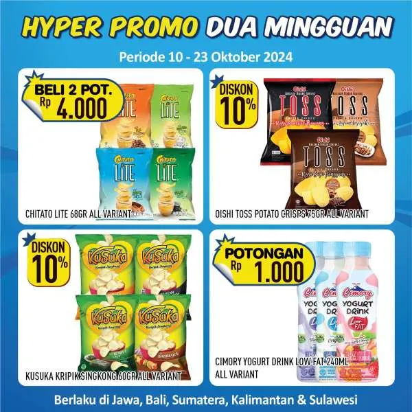 Promo Hypermart Dua Mingguan Periode 10-23 Oktober 2024