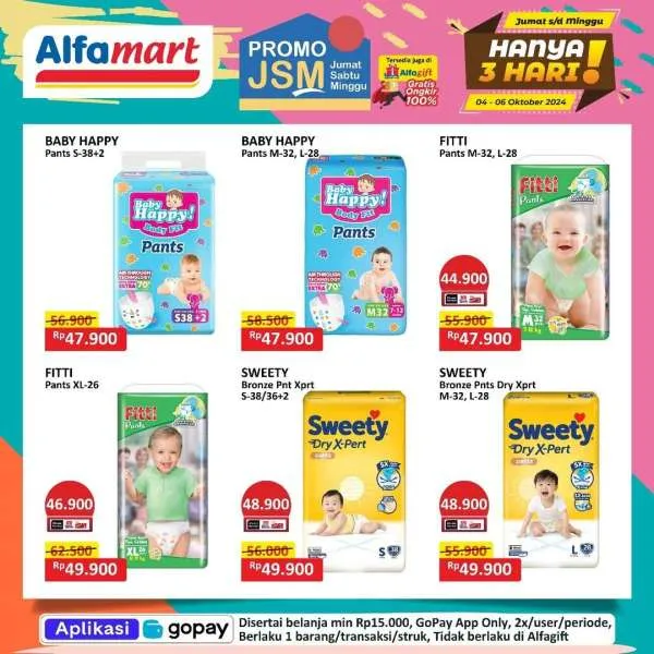 Promo JSM Alfamart Periode 4-6 Oktober 2024