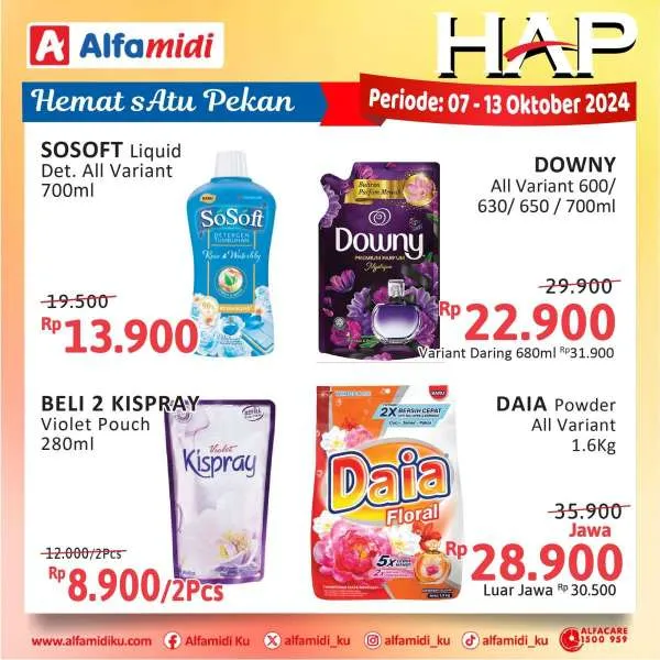 Promo Alfamidi Hemat Satu Pekan Periode 7-13 Oktober 2024