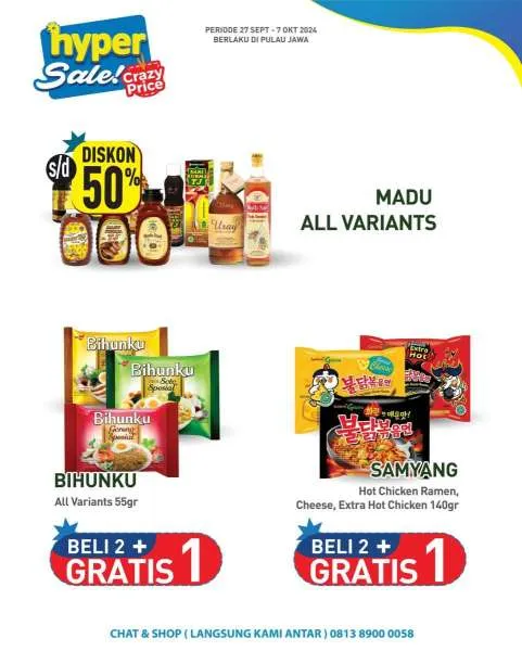 Promo JSM Hypermart Hyper Diskon Weekend Periode 4-7 Oktober 2024