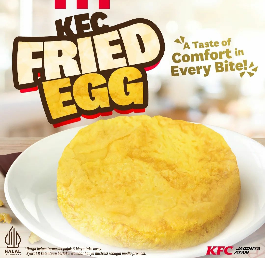 Promo Menu baru KFC Fried Egg