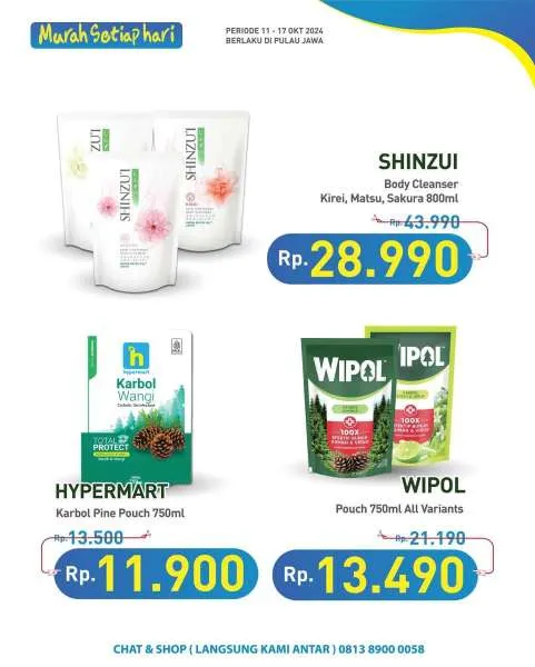 Promo JSM Hypermart Hyper Diskon Weekend Periode 11-14 Oktober 2024