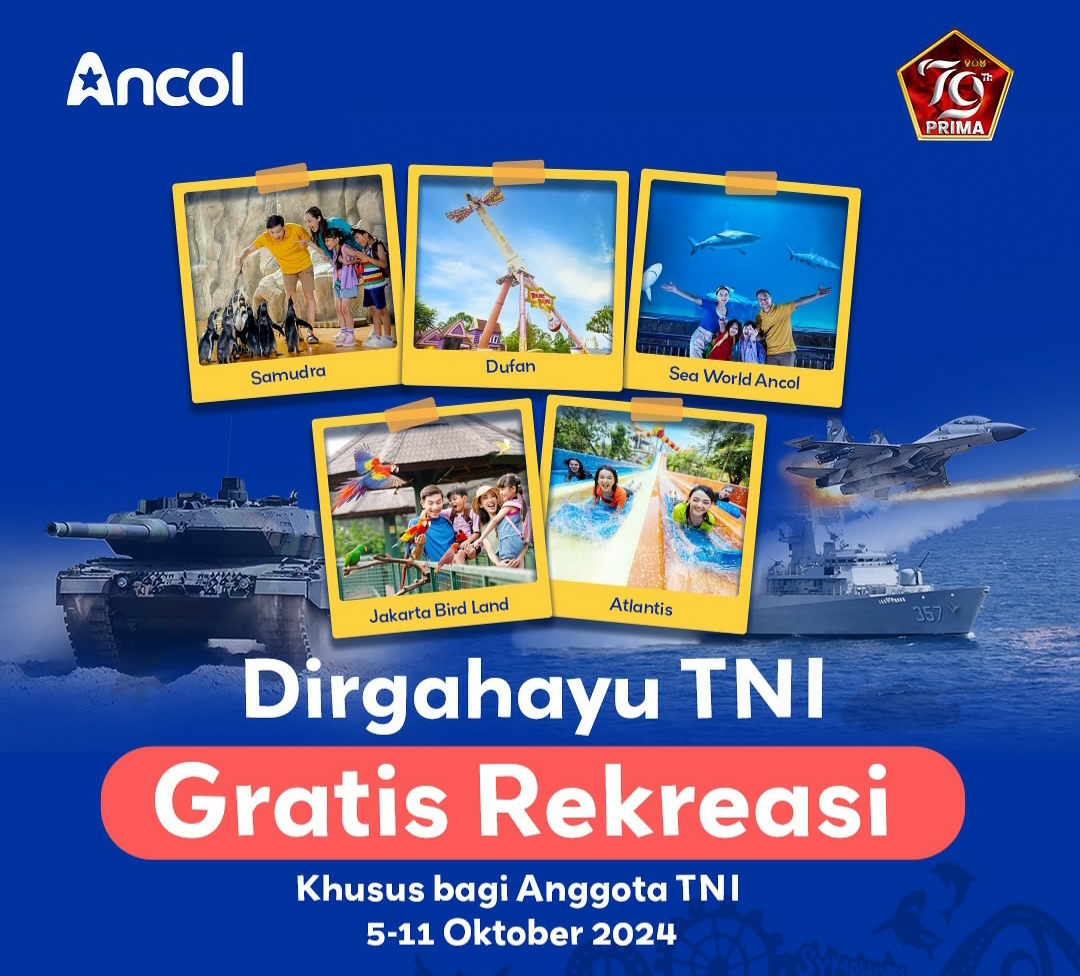 Promo Ancol HUT TNI