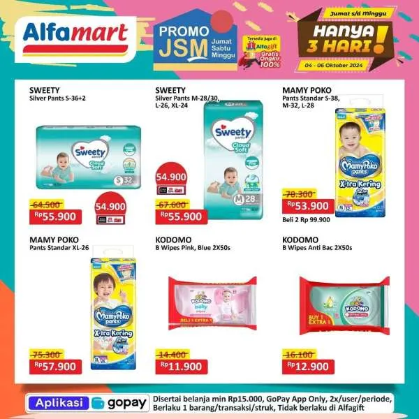 Promo JSM Alfamart Periode 4-6 Oktober 2024