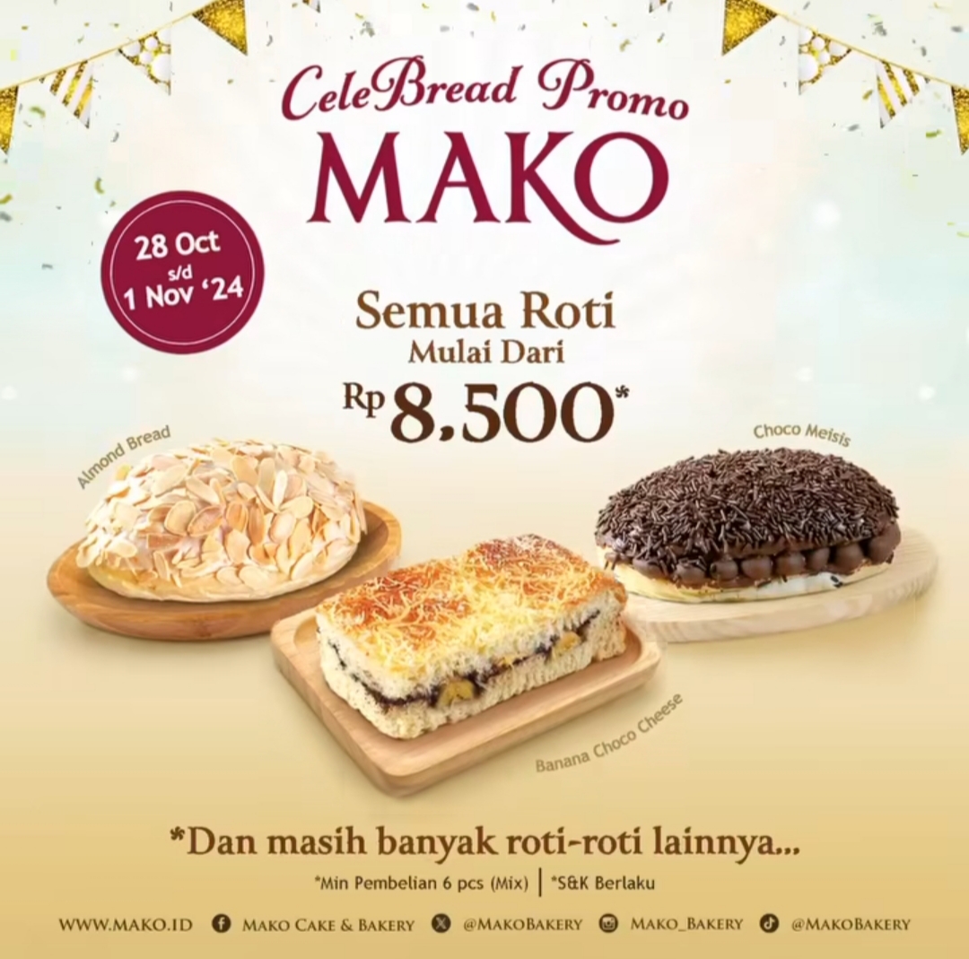 CeleBread Promo Mako