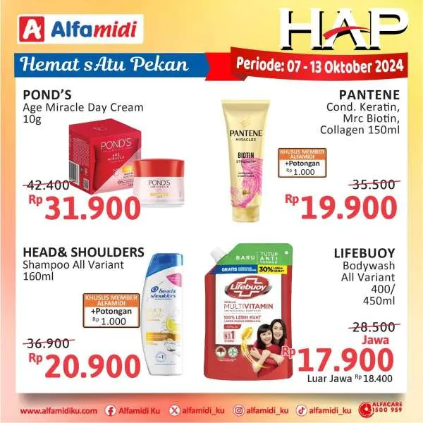 Promo Alfamidi Hemat Satu Pekan Periode 7-13 Oktober 2024