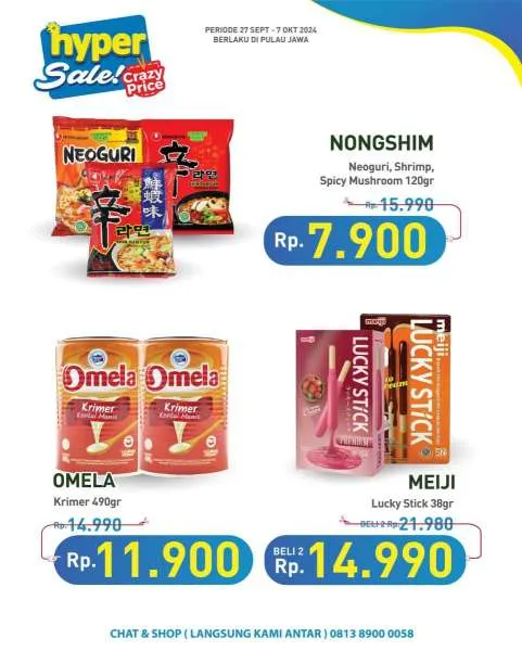 Promo JSM Hypermart Hyper Diskon Weekend Periode 4-7 Oktober 2024