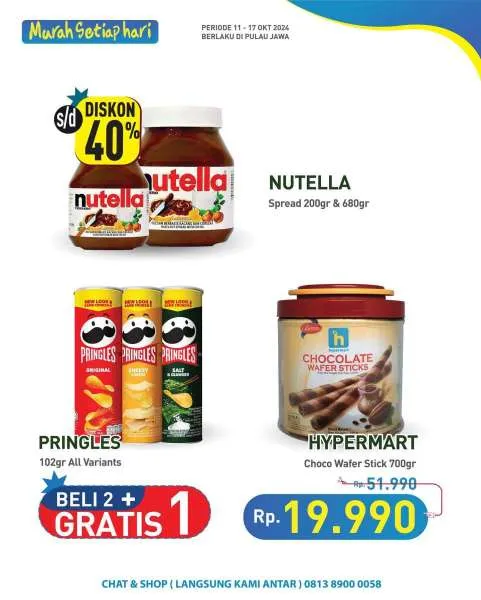 Promo JSM Hypermart Hyper Diskon Weekend Periode 11-14 Oktober 2024