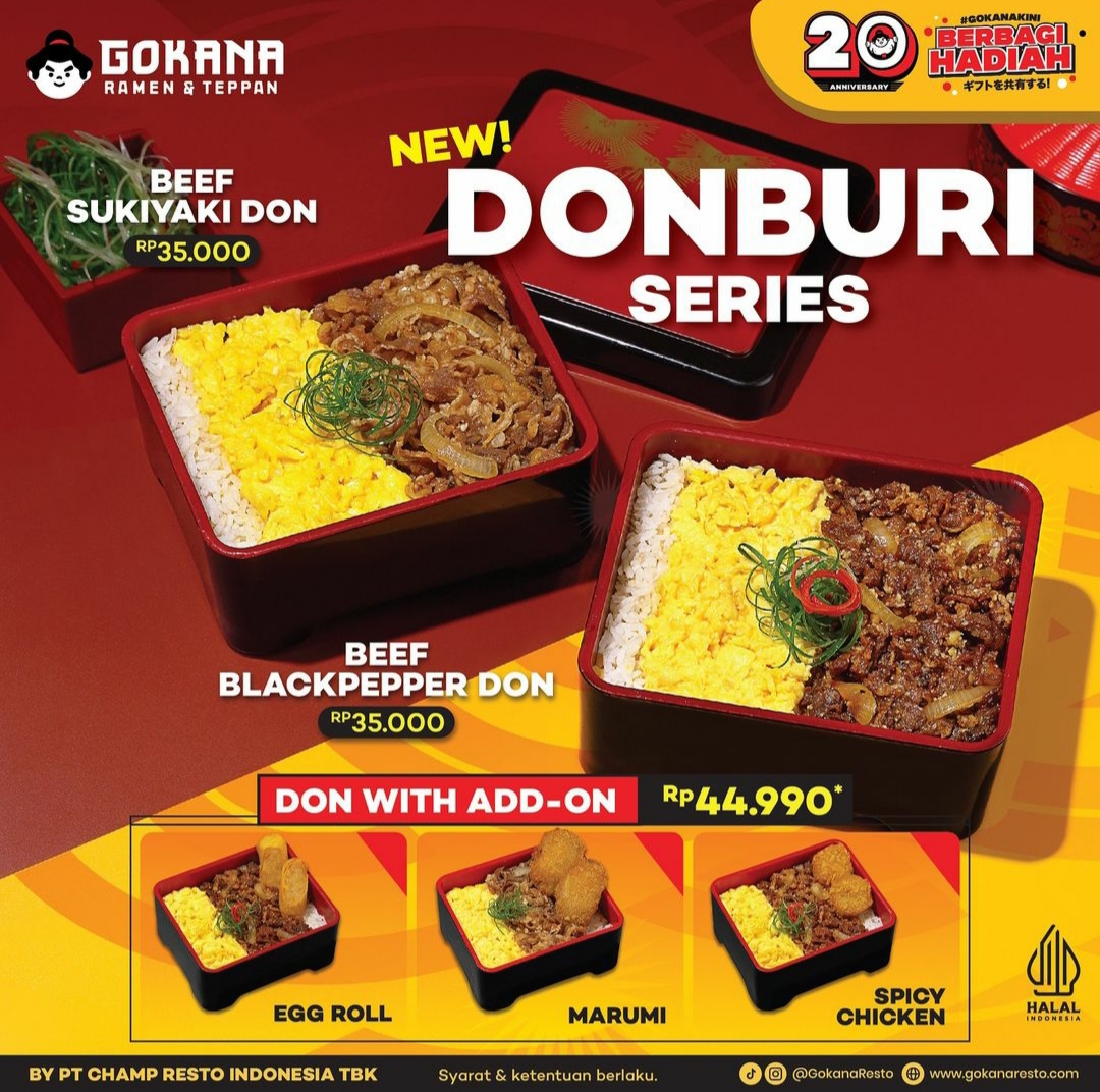 Promo Gokana Donburi Series