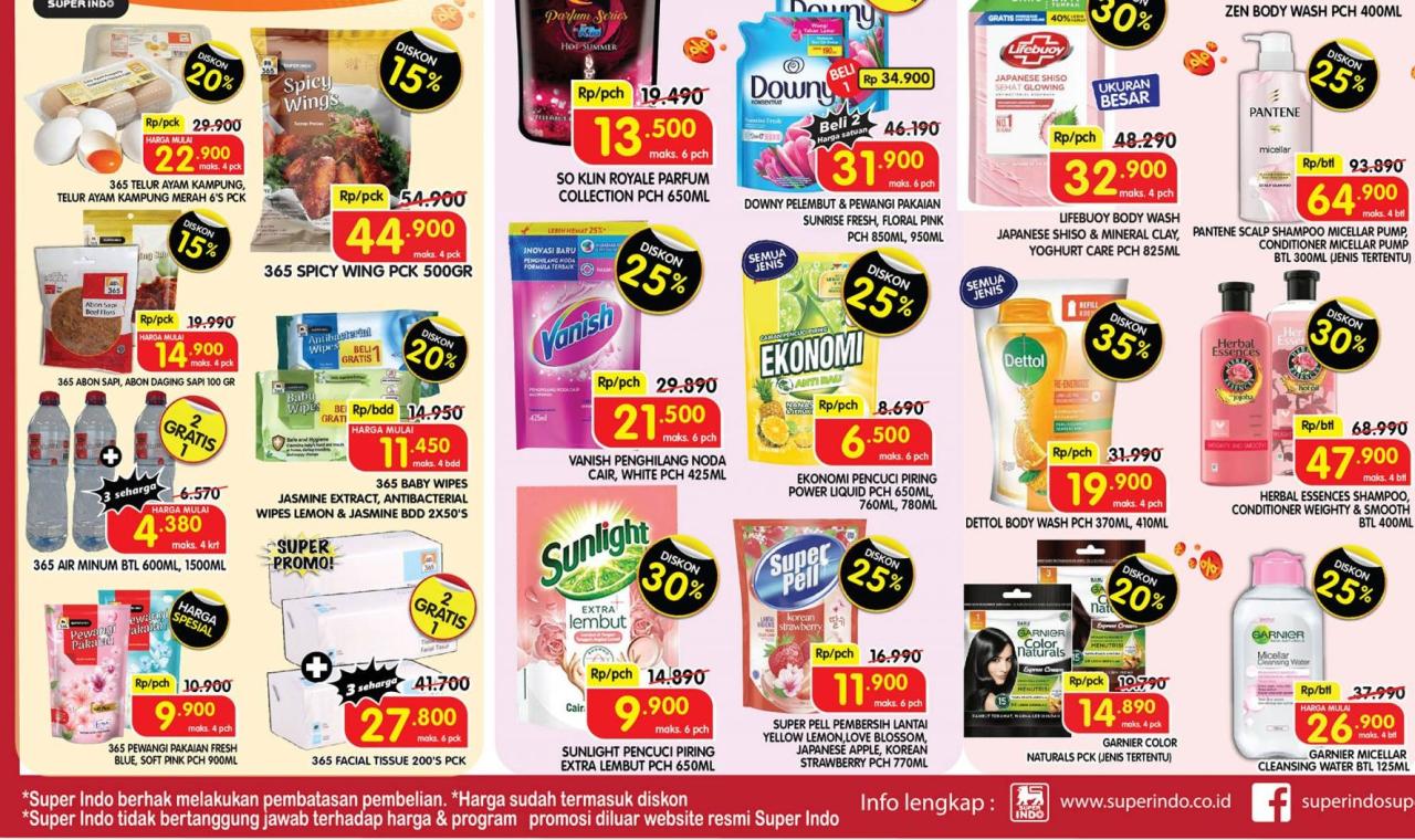 Promo Superindo Weekday 7-10 Oktober 2024