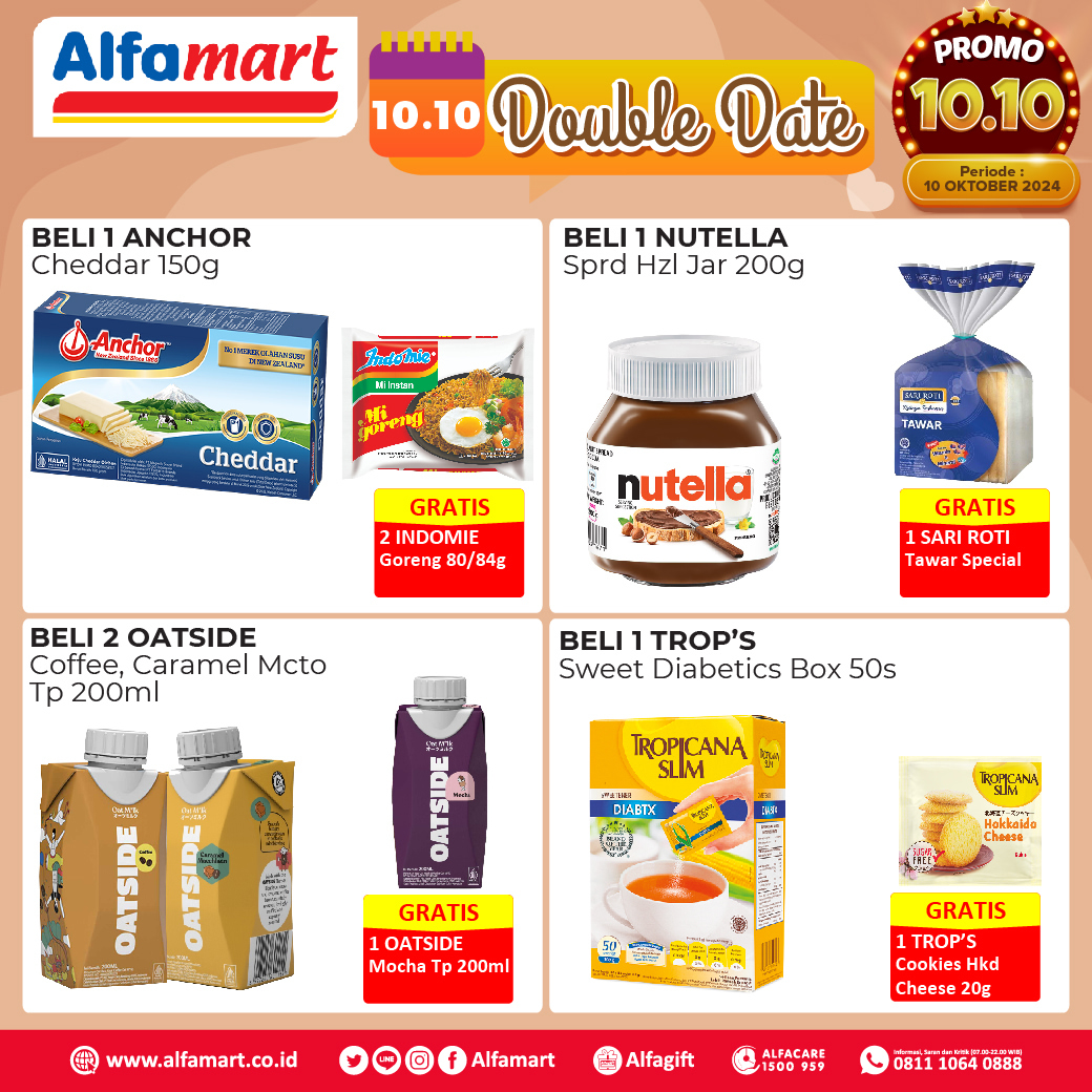 Promo 10.10 Alfamart Periode 10 Oktober 2024