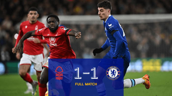 Chelsea vs Nottingham Forest