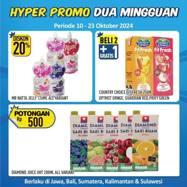 Promo Hypermart Dua Mingguan Periode 10-23 Oktober 2024