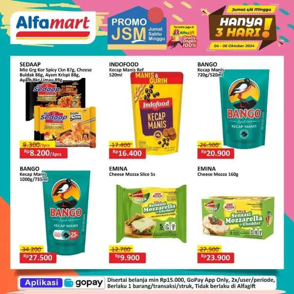 Promo JSM Alfamart Periode 4-6 Oktober 2024