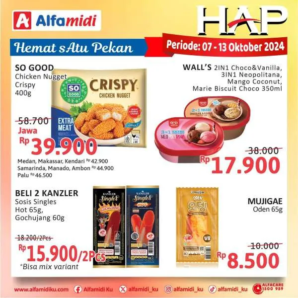 Promo Alfamidi Hemat Satu Pekan Periode 7-13 Oktober 2024