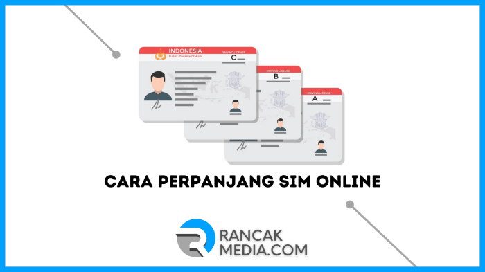 Cara perpanjang sim online