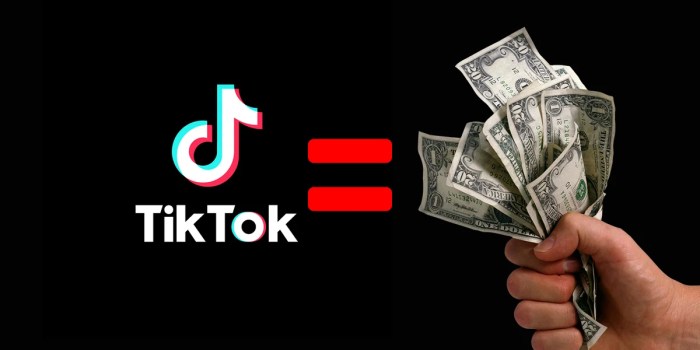 Cara dapat uang dari tiktok