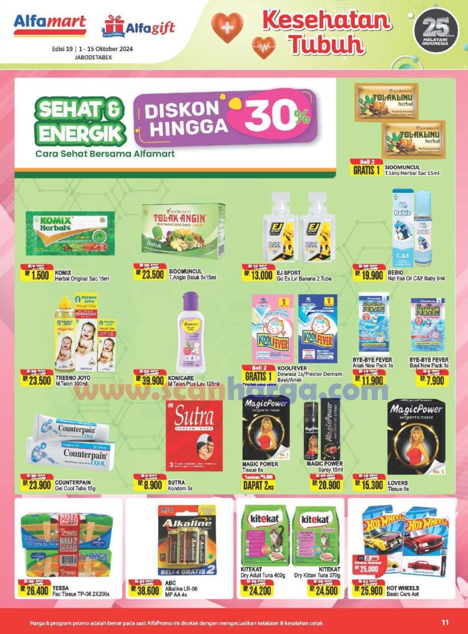 Katalog Alfamart Promo Terbaru 1 - 15 Oktober 2024 11