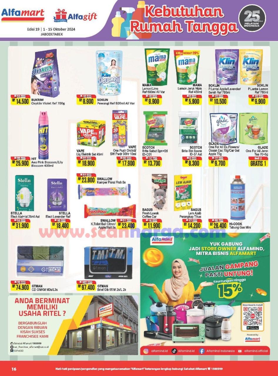 Katalog Alfamart Promo Terbaru 1 - 15 Oktober 2024 16