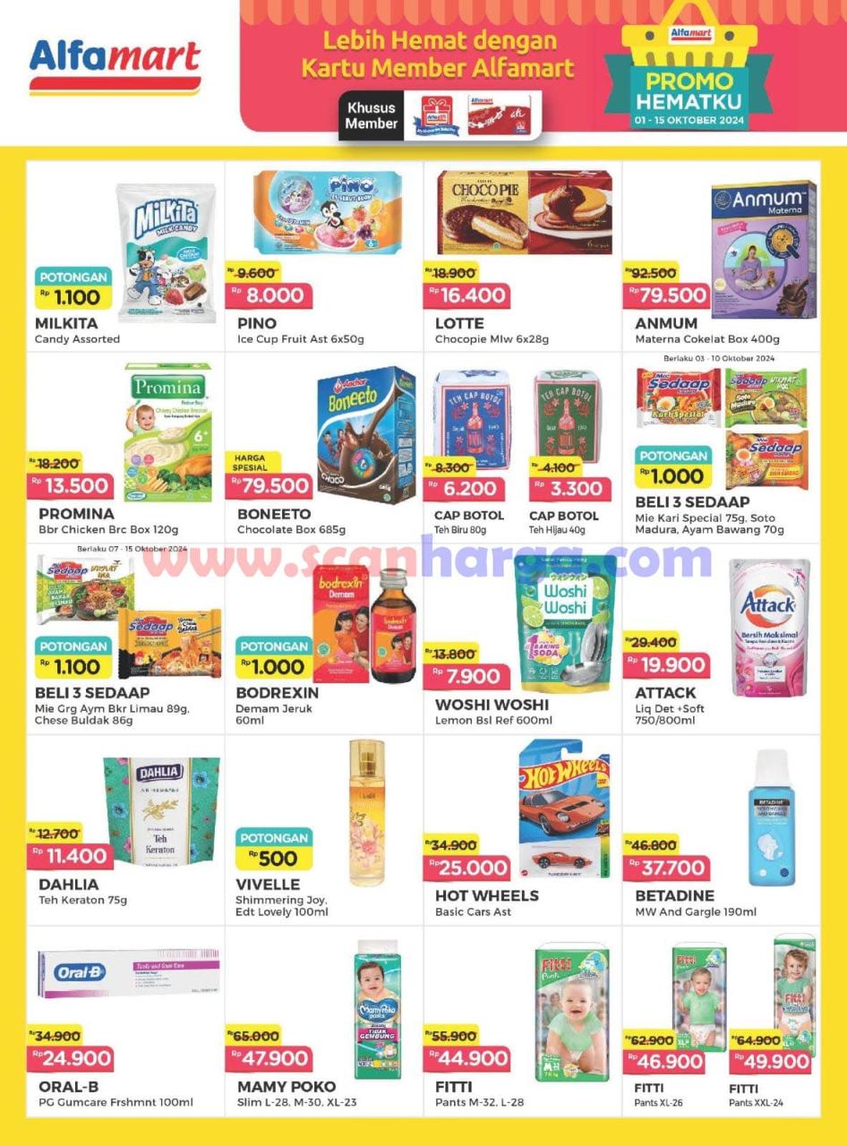 Katalog Alfamart Promo Terbaru 1 - 15 Oktober 2024 20