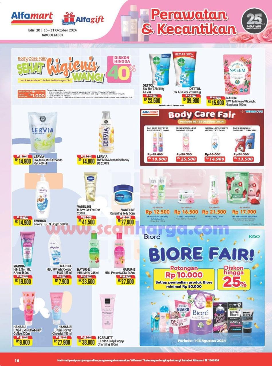 Katalog Alfamart Promo Terbaru 16 - 31 Oktober 2024 16