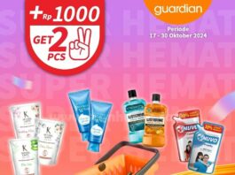 Katalog Guardian Promo Terbaru 17 - 30 Oktober 2024