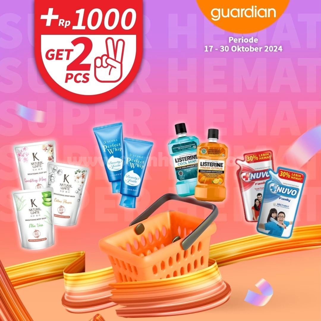 Katalog Guardian Promo Terbaru 17 - 30 Oktober 2024