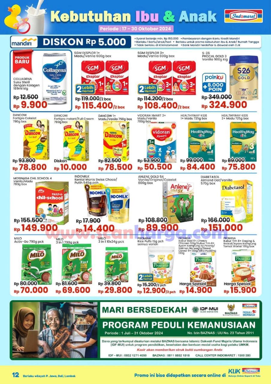 Katalog Indomaret Promo Terbaru 17 - 30 Oktober 2024 12