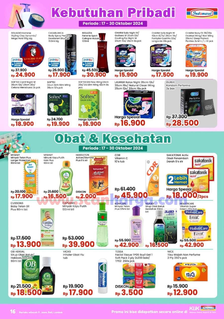 Katalog Indomaret Promo Terbaru 17 - 30 Oktober 2024 16