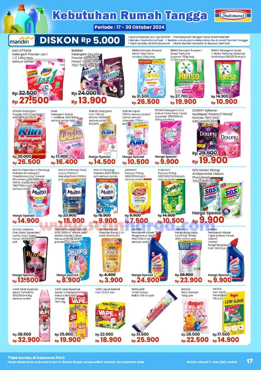 Katalog Indomaret Promo Terbaru 17 - 30 Oktober 2024 17