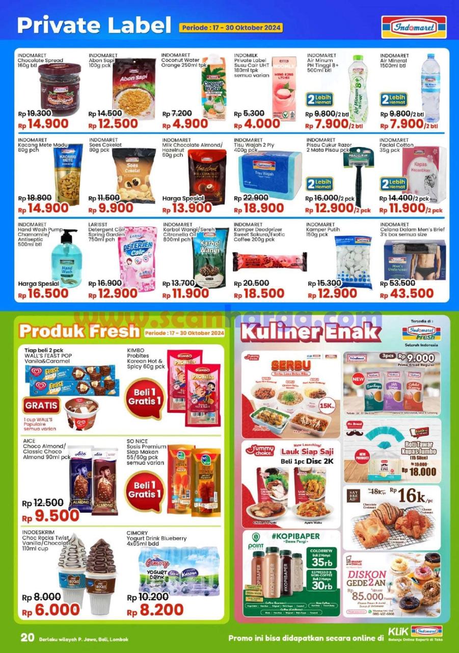 Katalog Indomaret Promo Terbaru 17 - 30 Oktober 2024 20