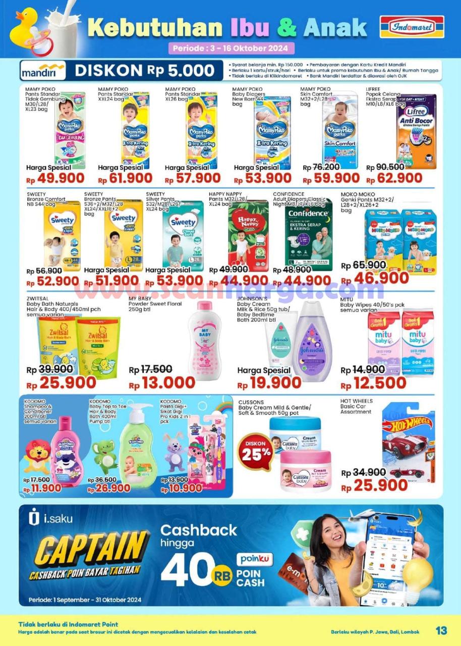 Katalog Indomaret Promo Terbaru 3 - 16 Oktober 2024 13