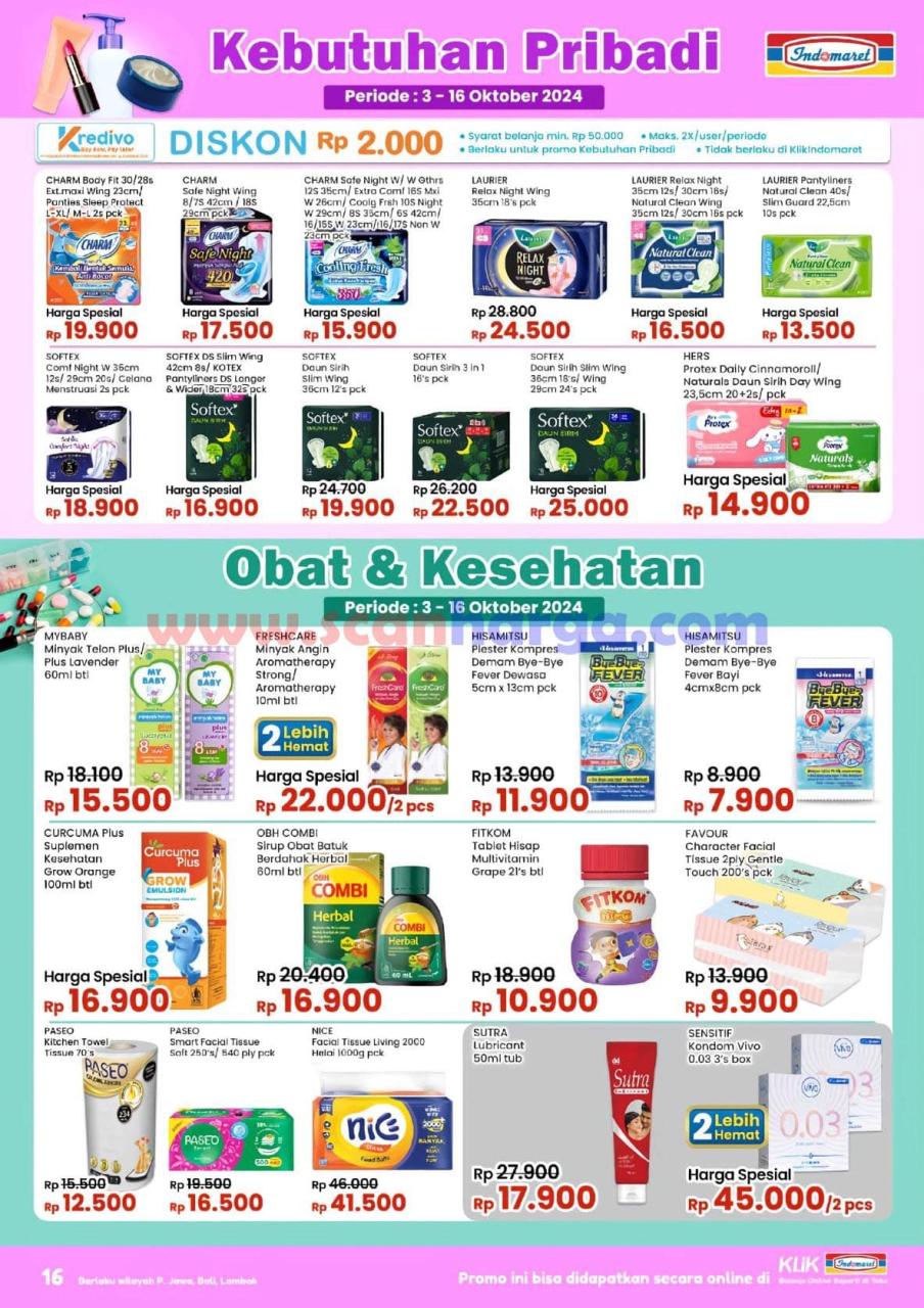 Katalog Indomaret Promo Terbaru 3 - 16 Oktober 2024 16