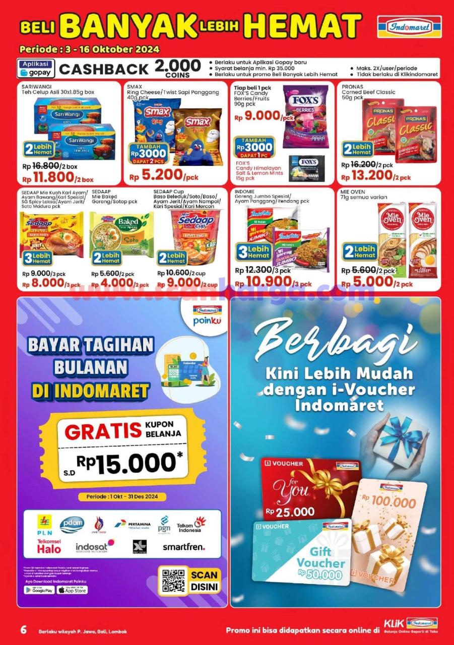 Katalog Indomaret Promo Terbaru 3 - 16 Oktober 2024 6