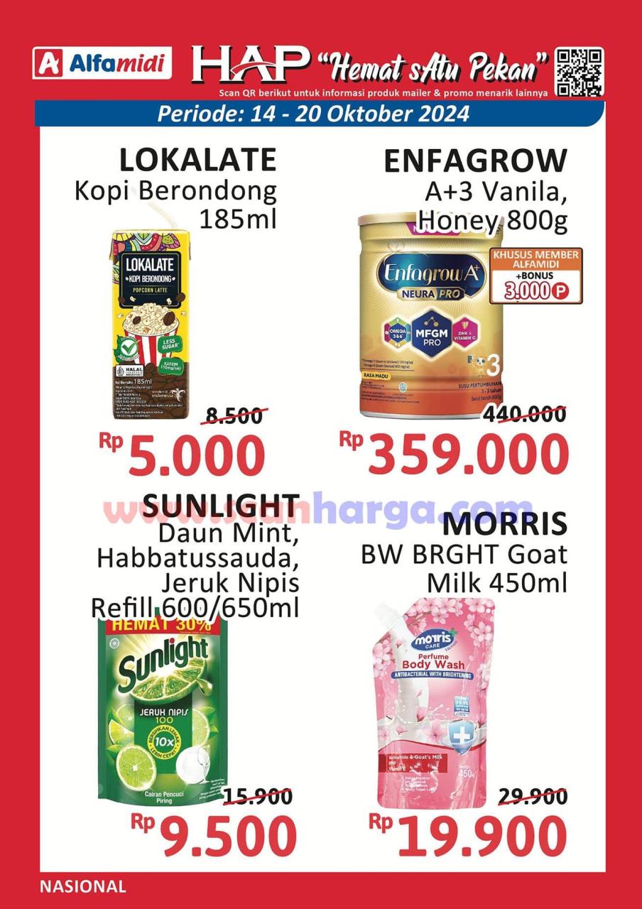 Katalog Promo Alfamidi Weekday Terbaru 14 - 20 Oktober 2024 3