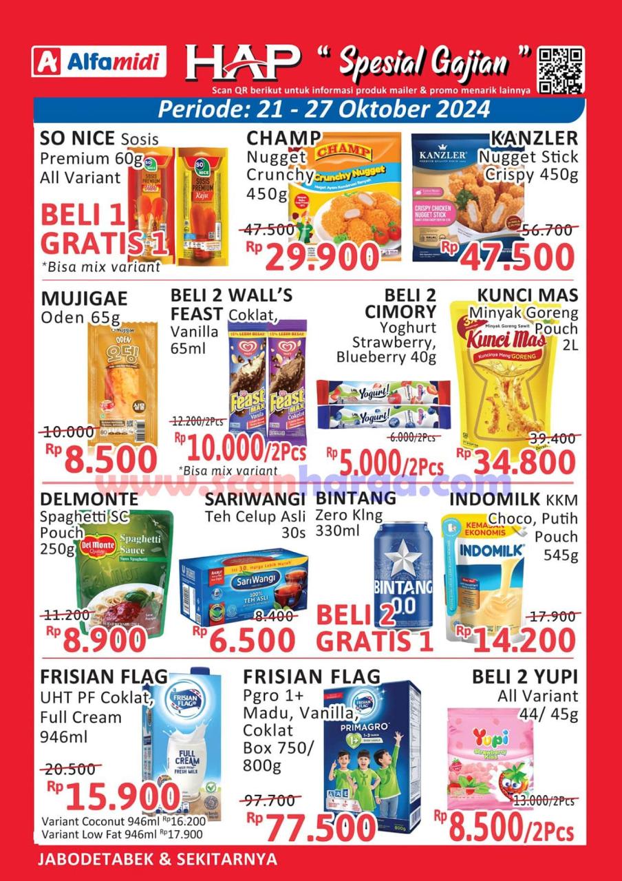 Katalog Promo Alfamidi Weekday Terbaru 21 - 27 Oktober 2024 1