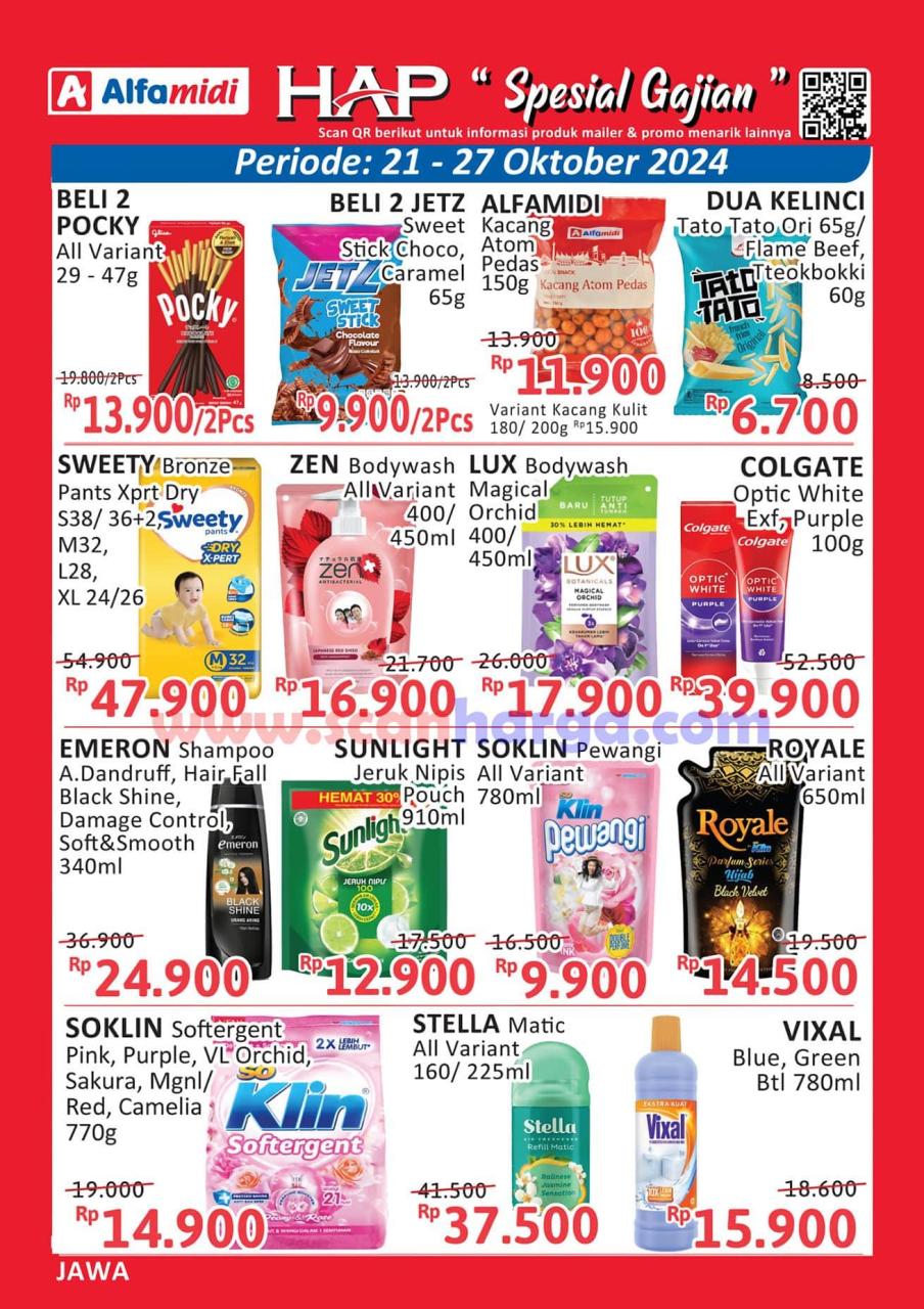 Katalog Promo Alfamidi Weekday Terbaru 21 - 27 Oktober 2024 2