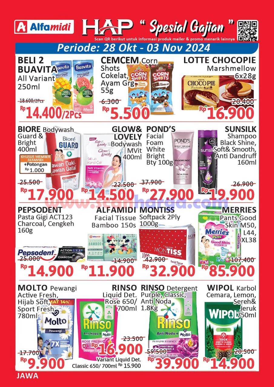 Katalog Promo Alfamidi Weekday Terbaru 28 Oktober - 3 November 2024 2