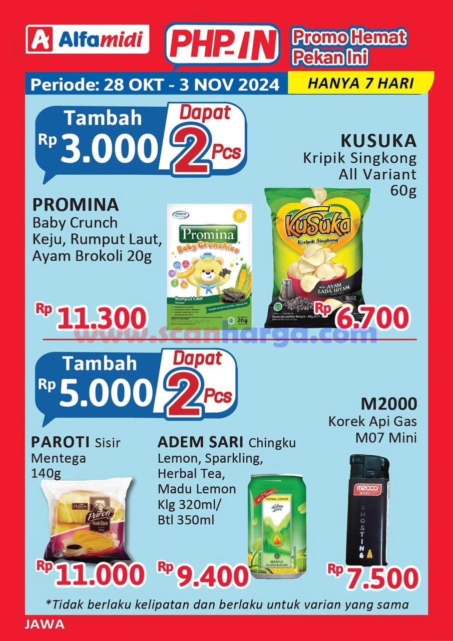 Katalog Promo Alfamidi Weekday Terbaru 28 Oktober - 3 November 2024 3