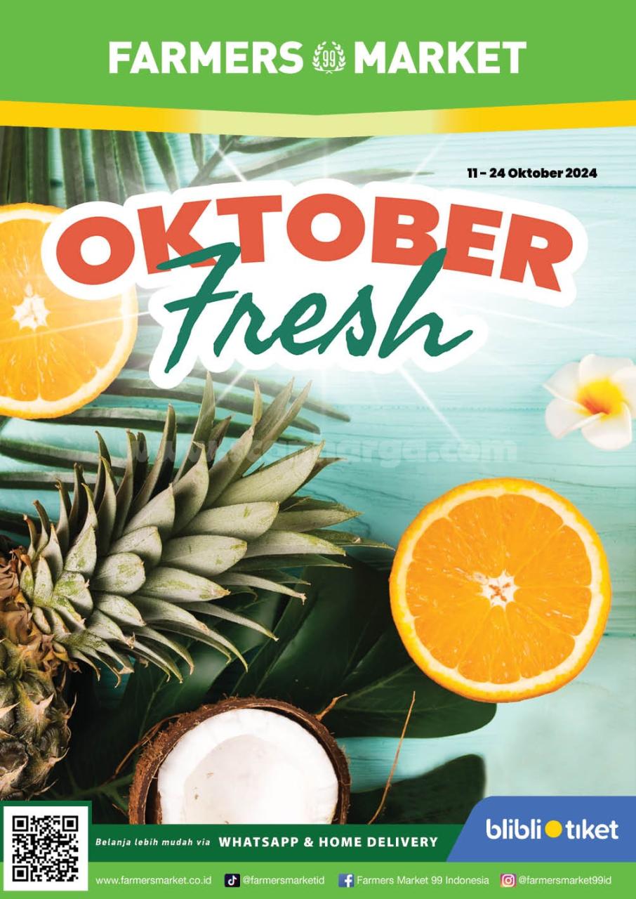 Katalog Farmers Market Promo Terbaru 11 - 24 Oktober 2024