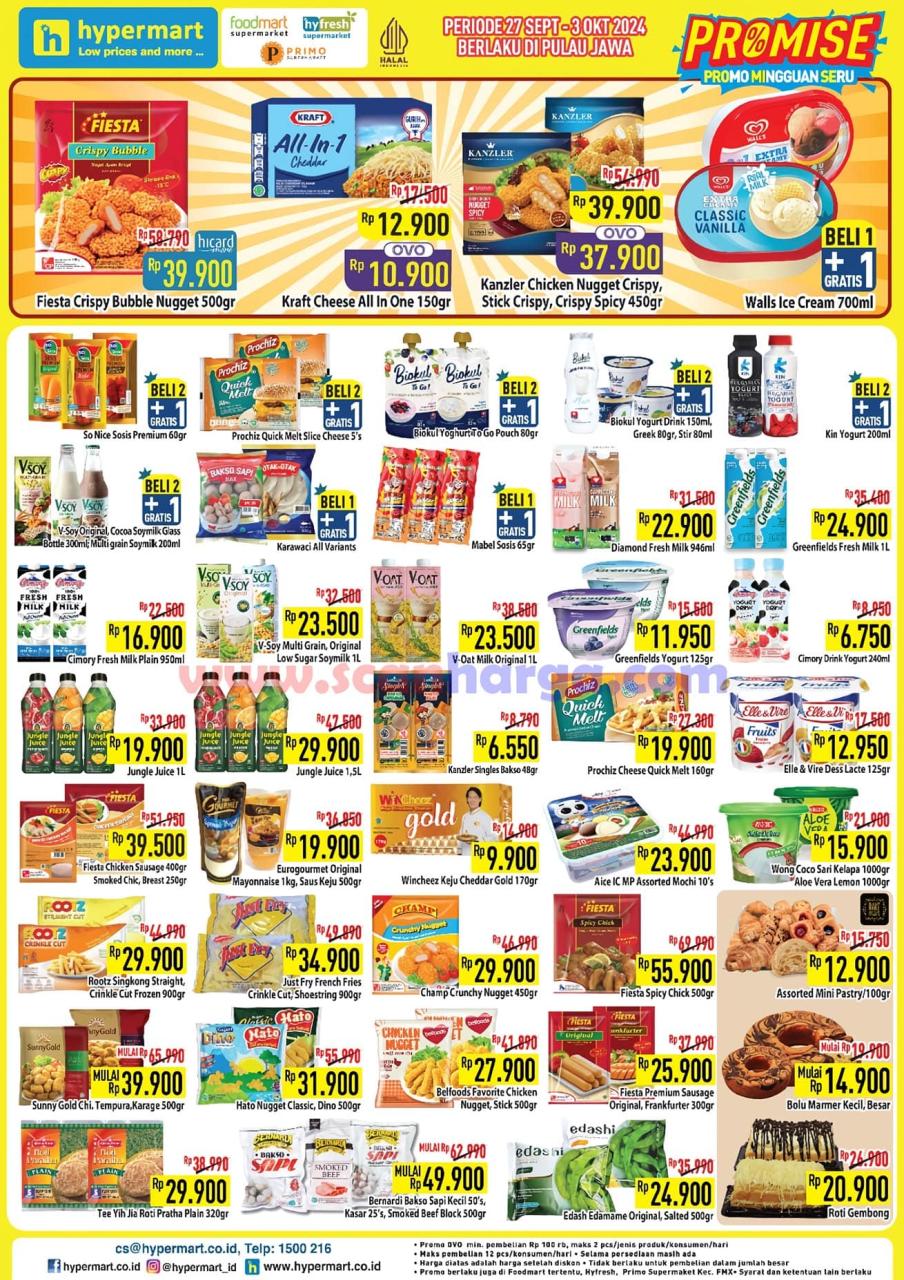 Katalog Promo Hypermart Weekday 1 - 3 Oktober 2024 2