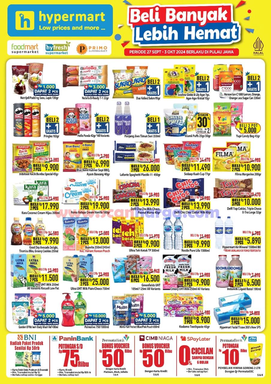 Katalog Promo Hypermart Weekday 1 - 3 Oktober 2024 3