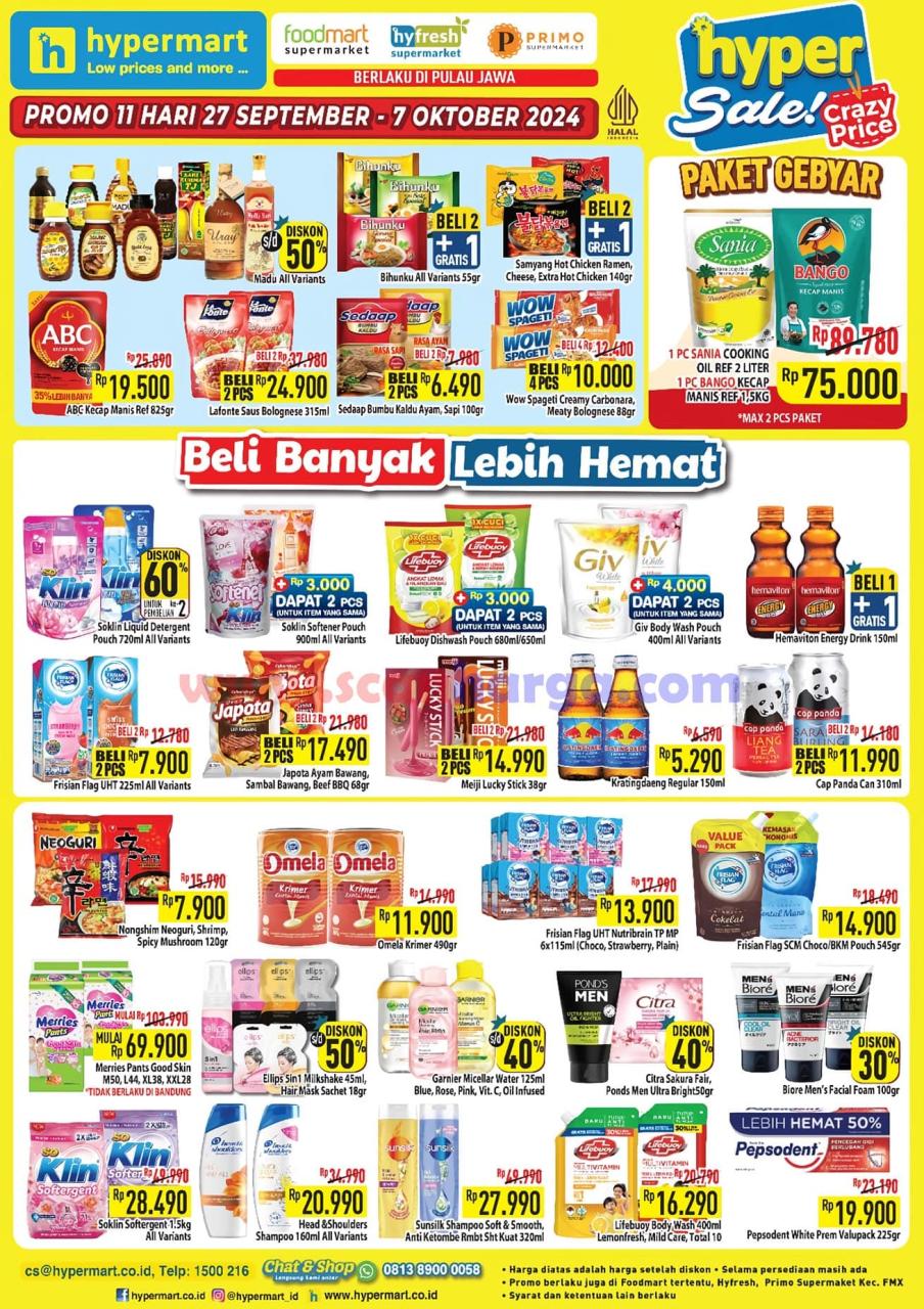 Katalog Promo Hypermart Weekday 1 - 3 Oktober 2024 6