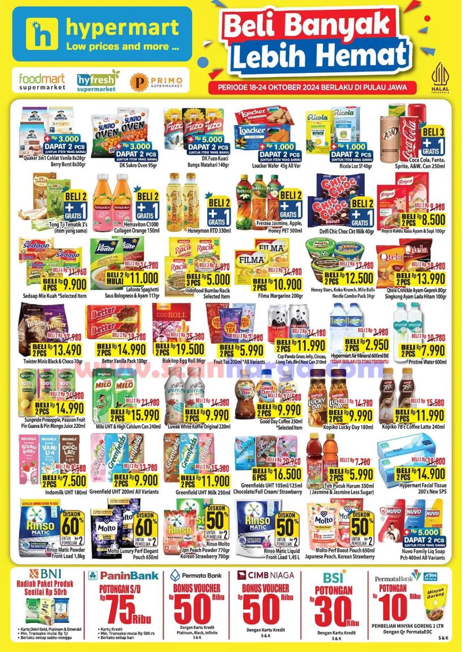 Katalog Promo Hypermart Weekday 22 - 24 Oktober 2024 3