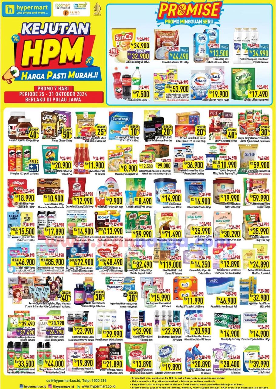 Katalog Promo Hypermart Weekday 29 - 31 Oktober 2024 1