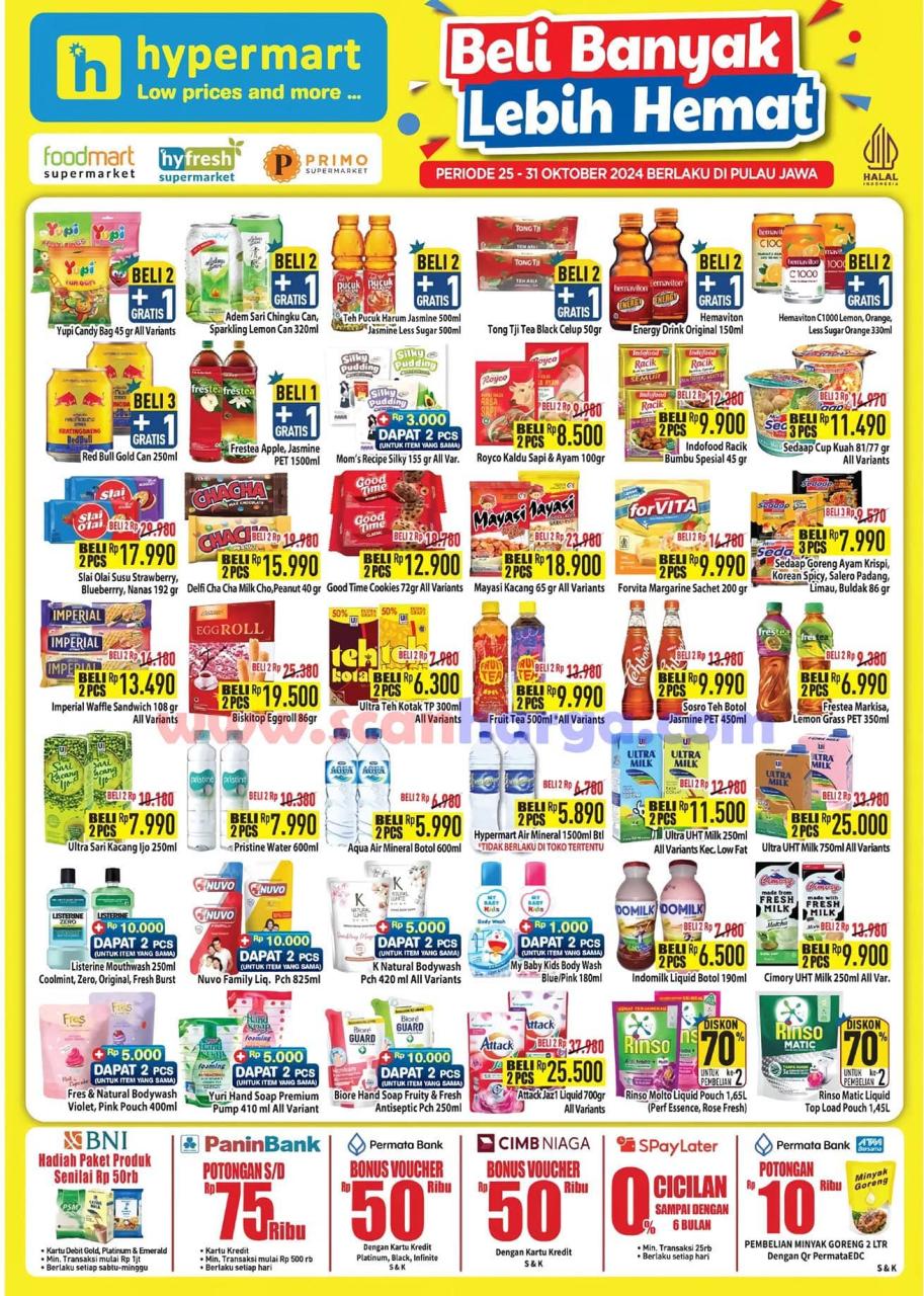 Katalog Promo Hypermart Weekday 29 - 31 Oktober 2024 3