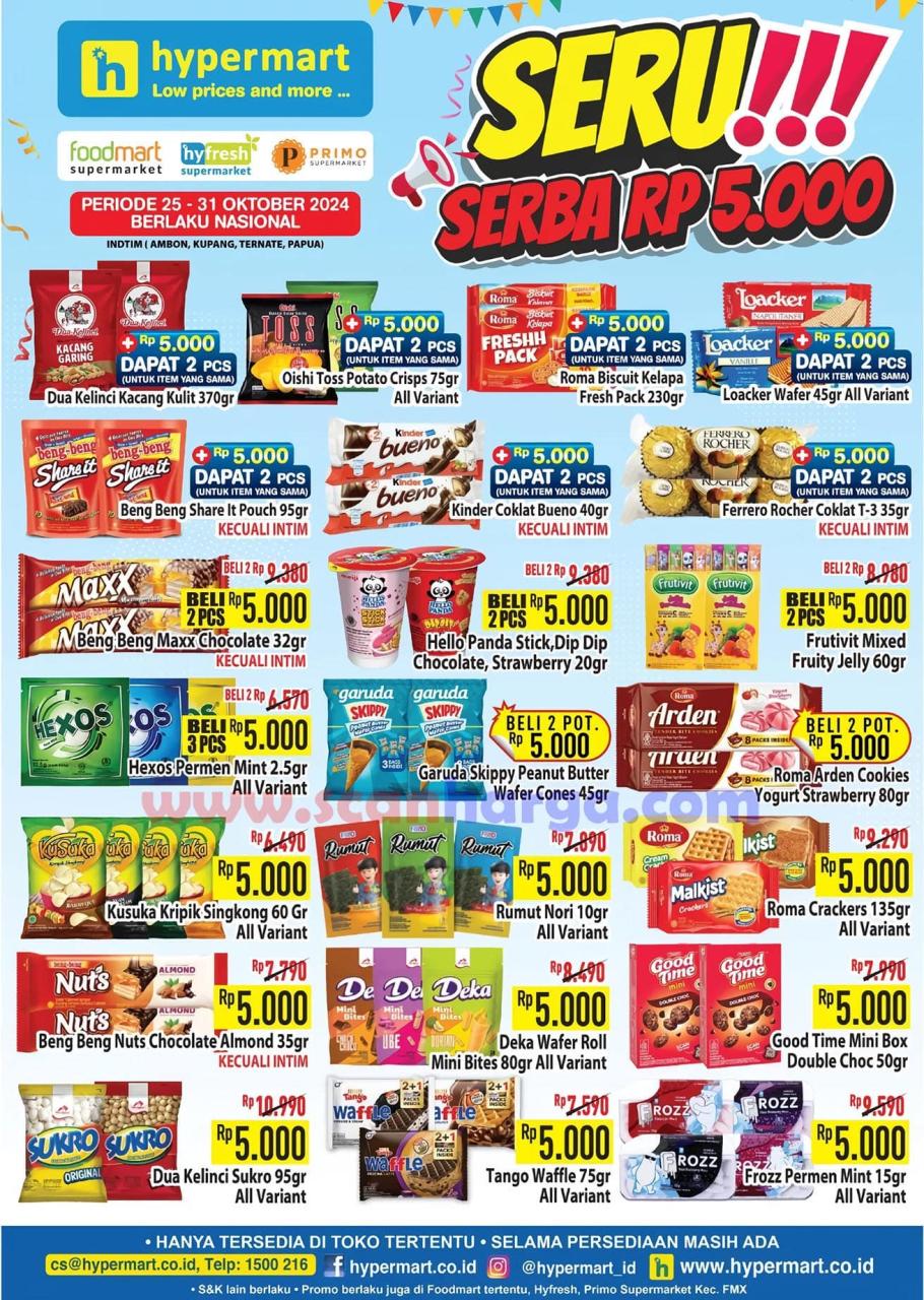 Katalog Promo Hypermart Weekday 29 - 31 Oktober 2024 4