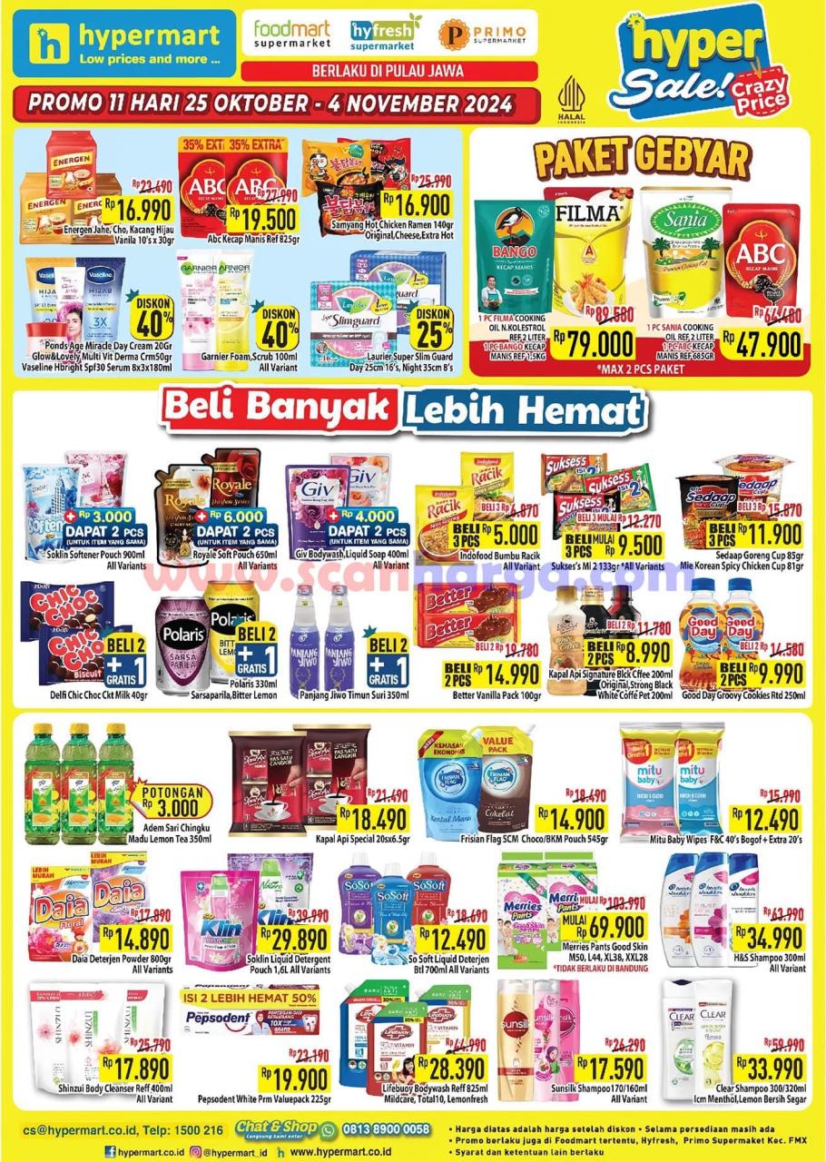 Katalog Promo Hypermart Weekday 29 - 31 Oktober 2024 6