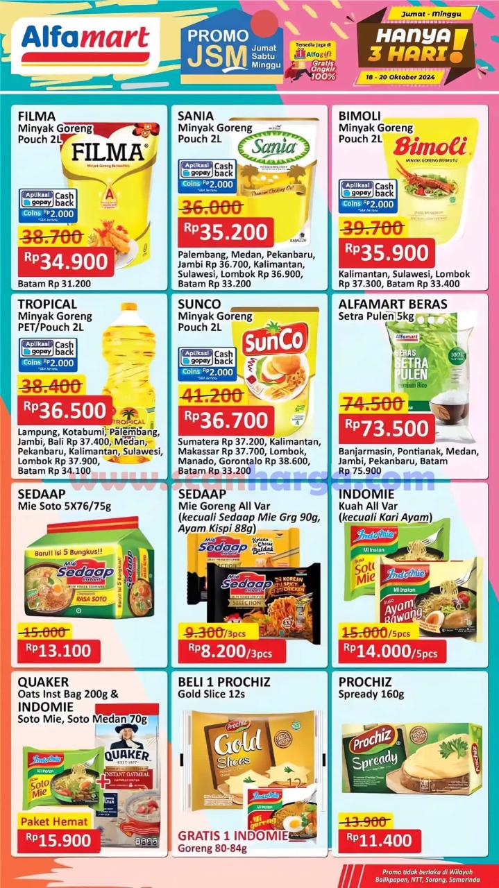 Katalog Promo JSM Alfamart 18 - 20 Oktober 2024 1