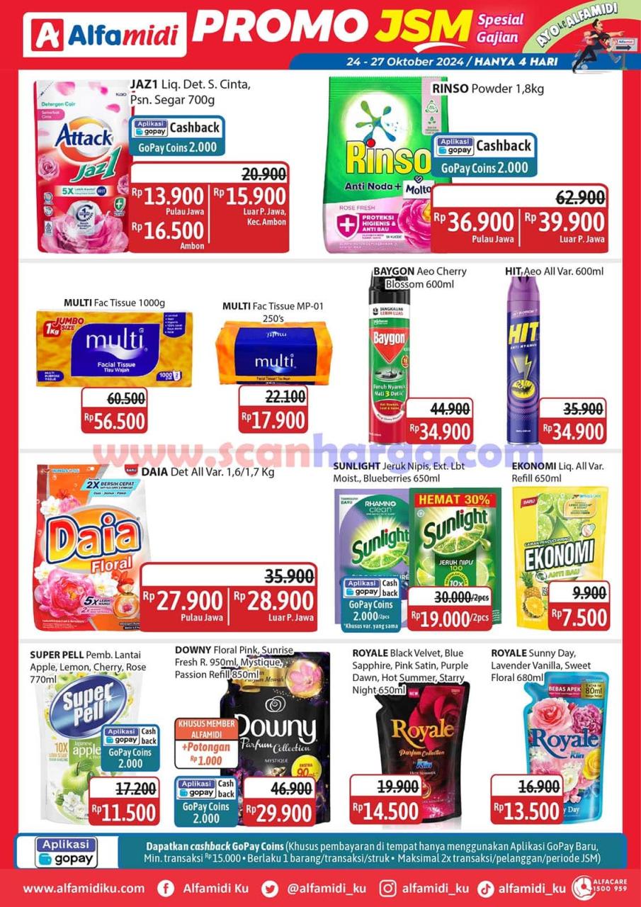 Katalog Promo JSM Alfamidi 24 - 27 Oktober 2024 8